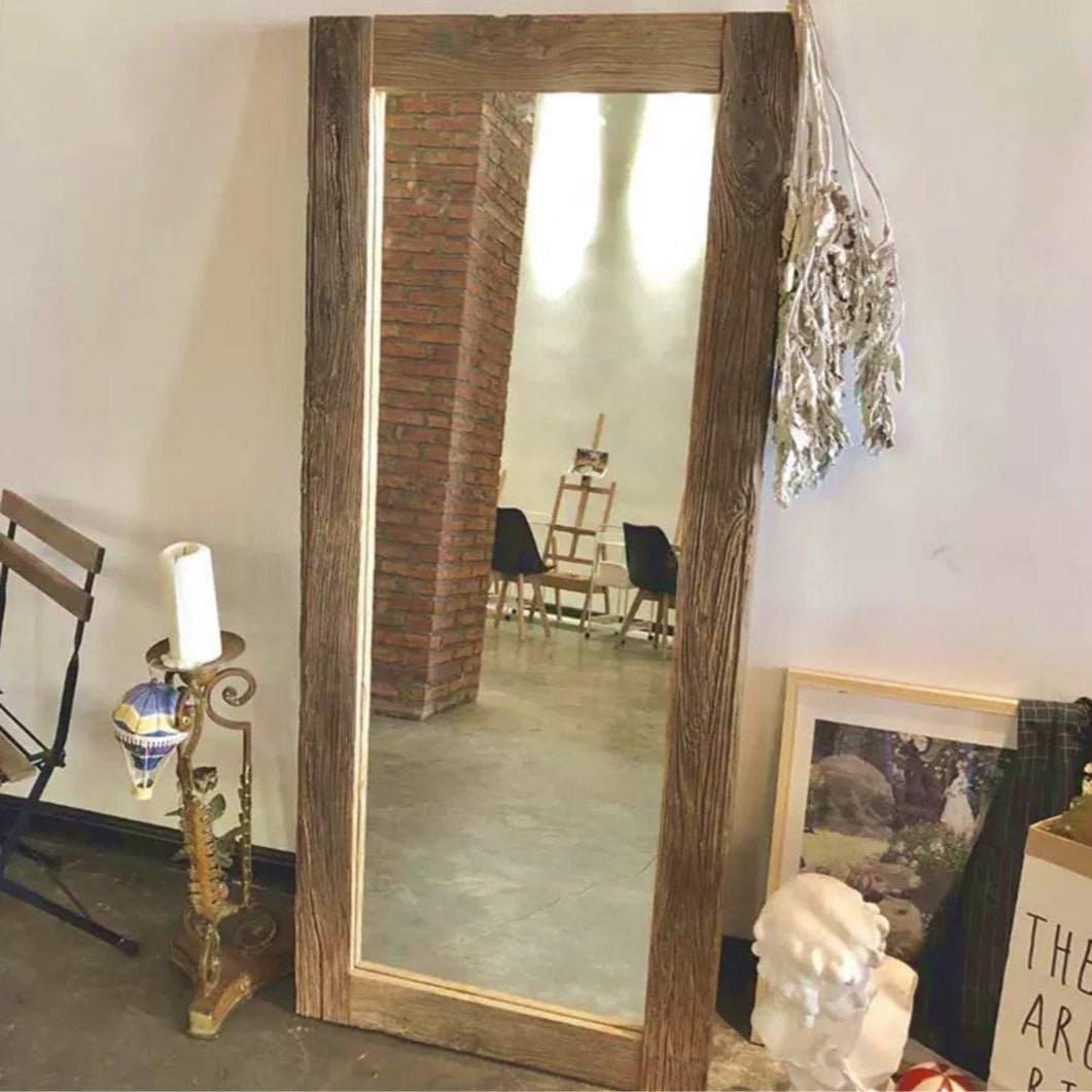 BULVA Rustic Solid Wood Mirror