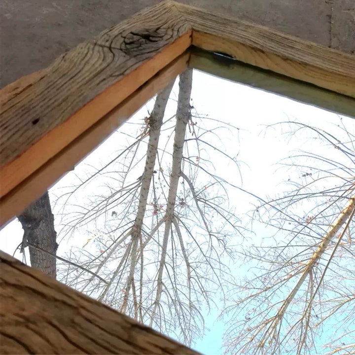 BULVA Rustic Solid Wood Mirror