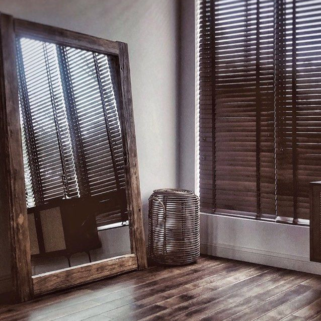 BULVA Rustic Solid Wood Mirror