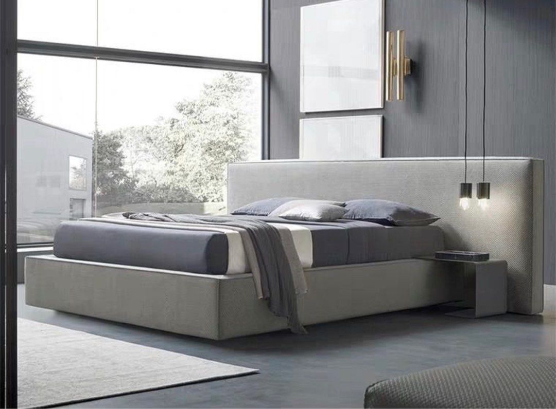 BURKS Modern Platform Bedframe