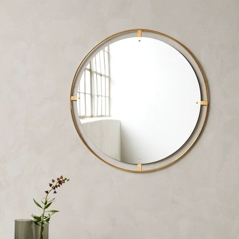 BUROHE Modern Round Wall Mirror