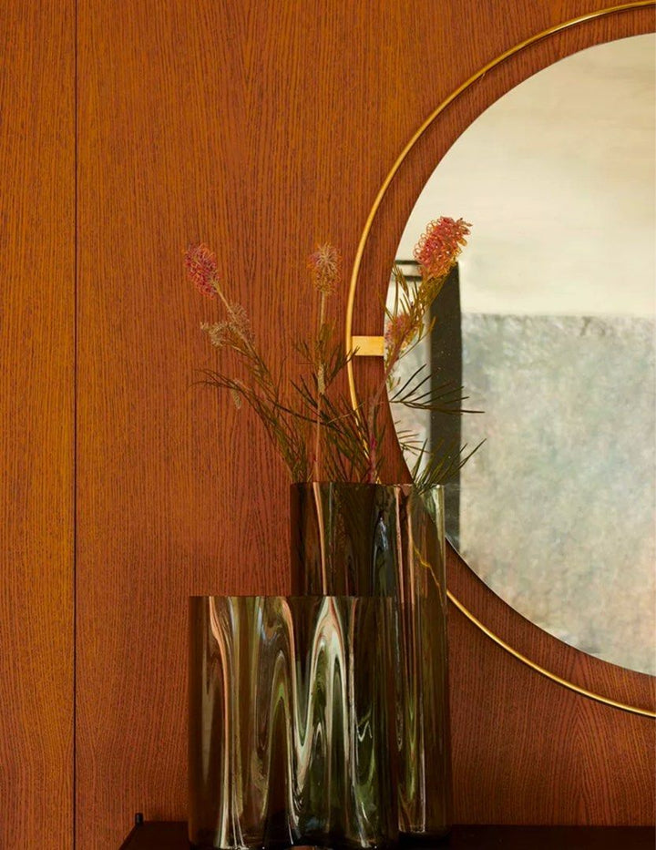 BUROHE Modern Round Wall Mirror