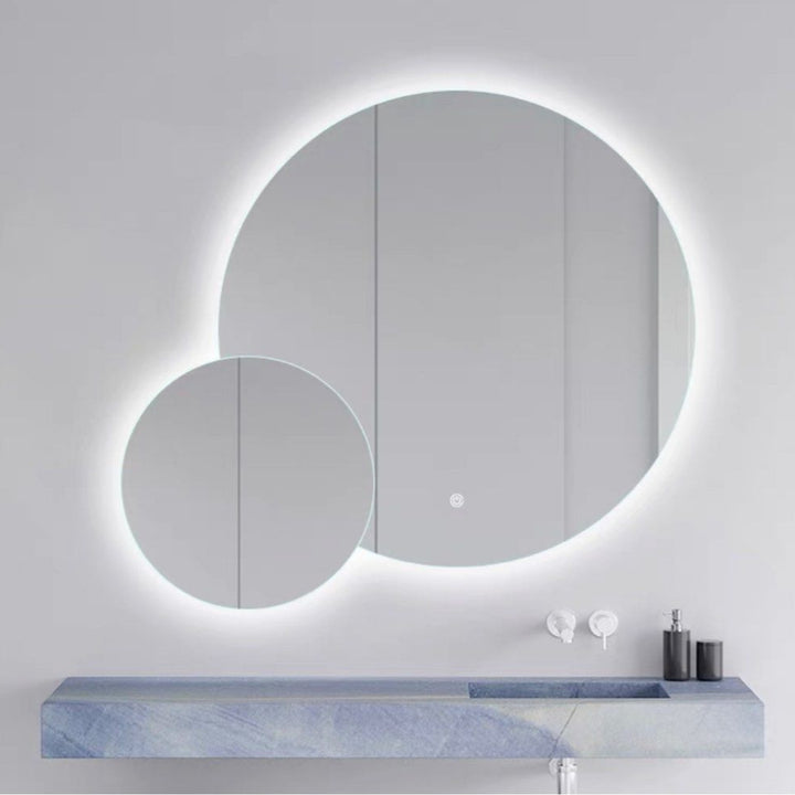 BYEOL Modern Round LED Wall Mirrors