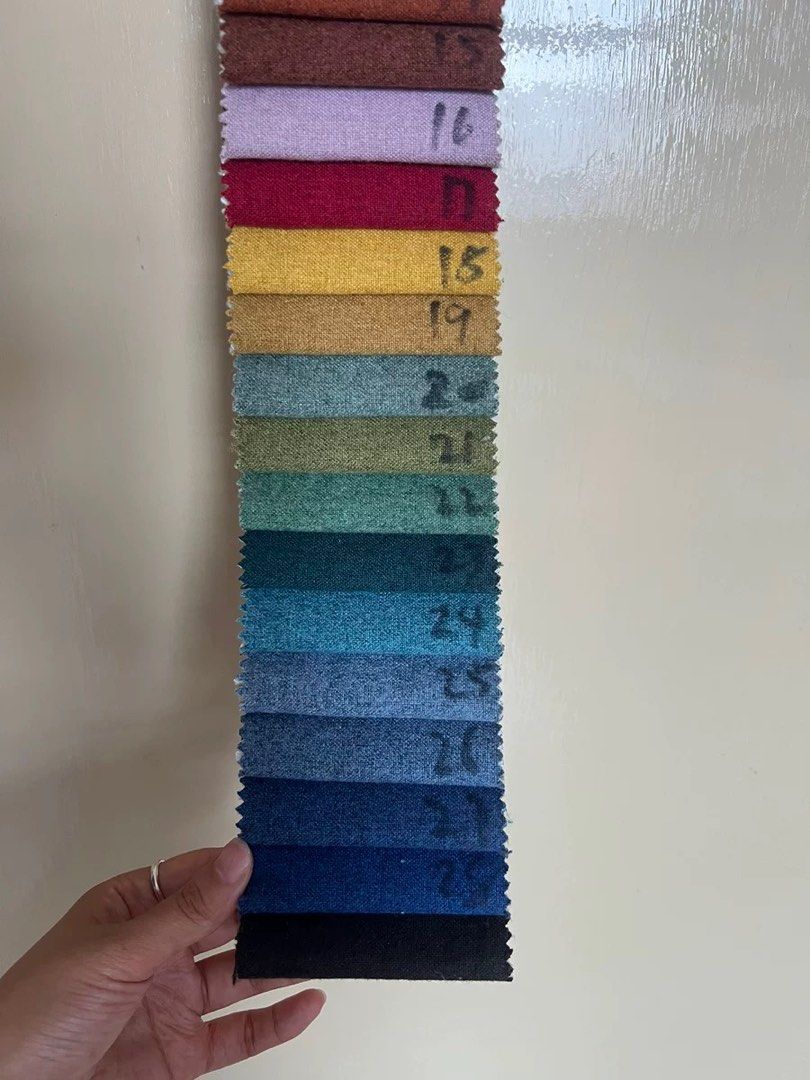 CAFLE Modern Fabric Bench