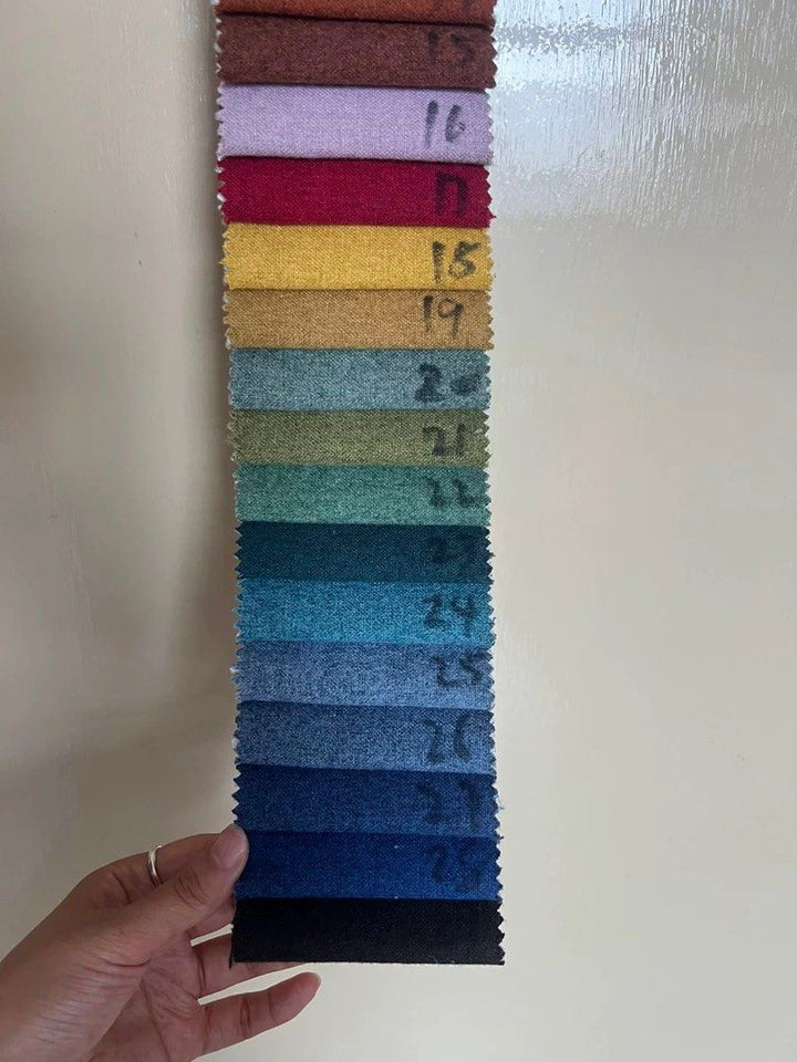 CAFLE Modern Fabric Bench