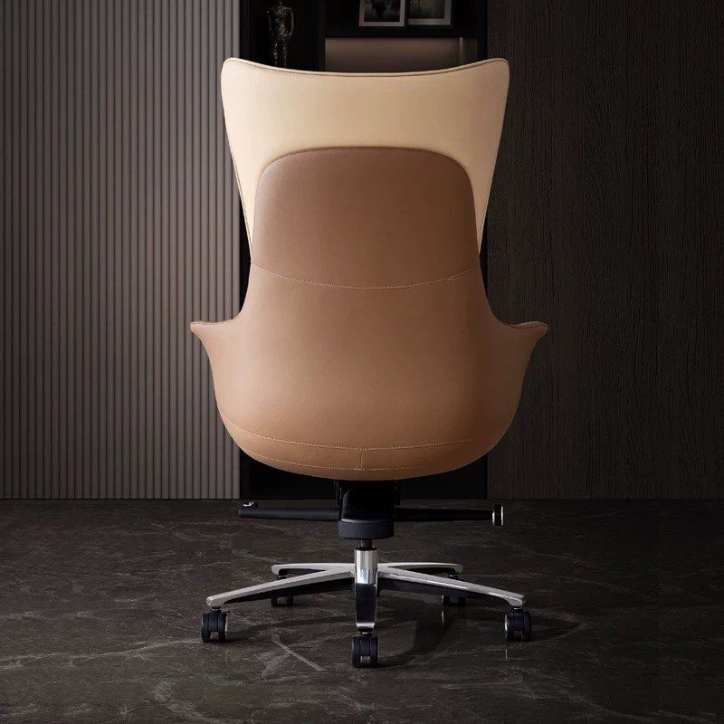 CAFRIEL Modern Genuine Leather Office Chair
