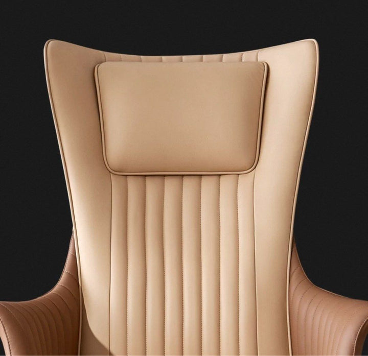 CAFRIEL Modern Genuine Leather Office Chair