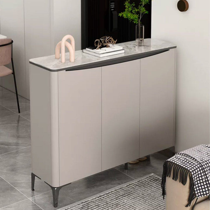CALFA Modern Sintered Stone Shoe Cabinet