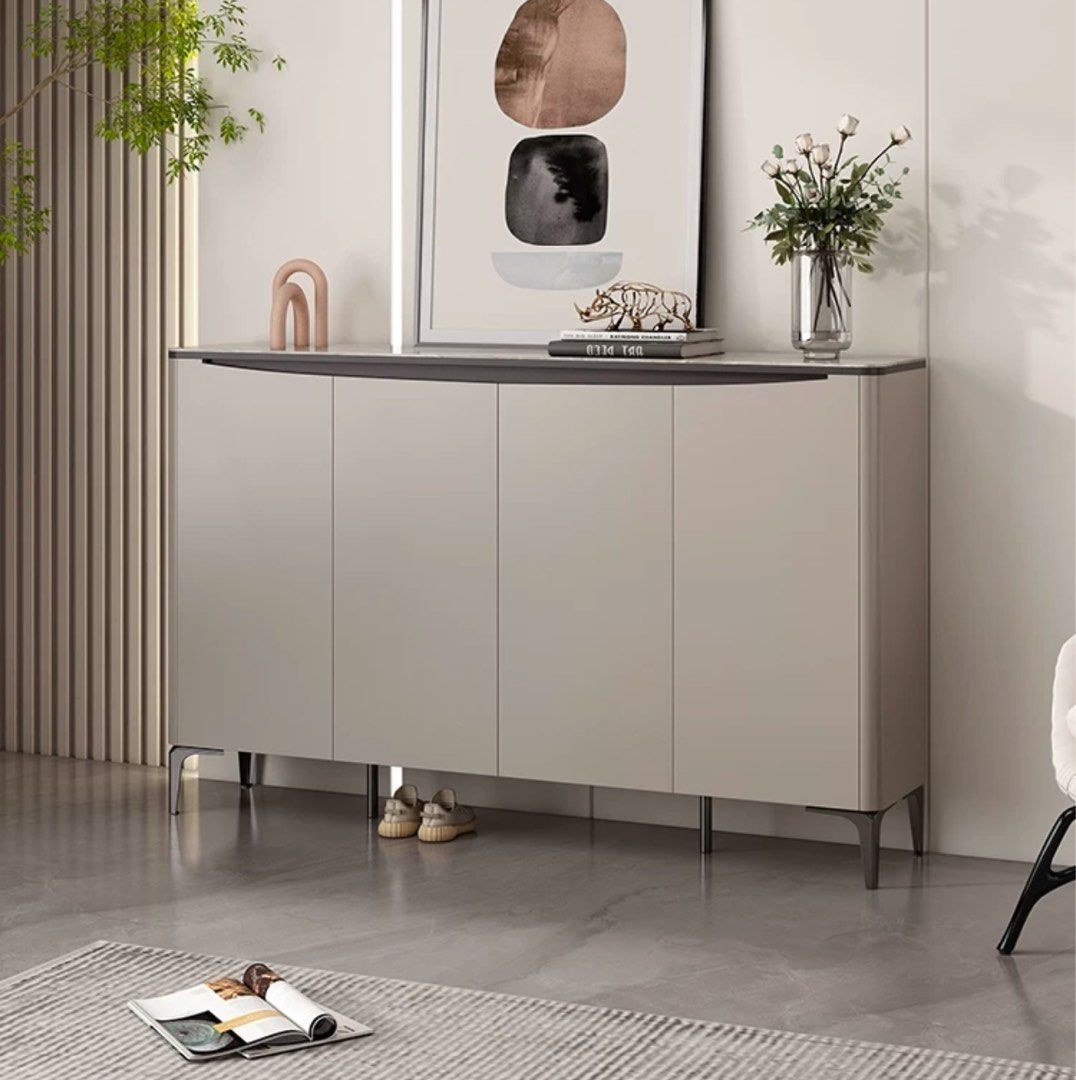 CALFA Modern Sintered Stone Shoe Cabinet