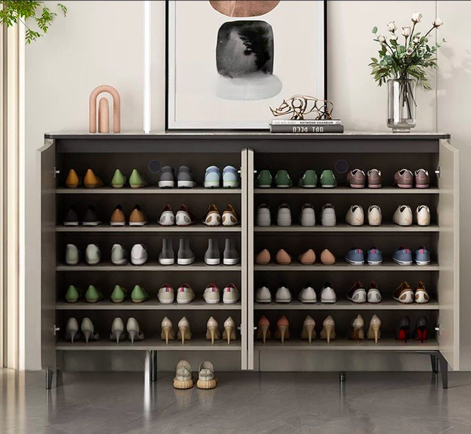 CALFA Modern Sintered Stone Shoe Cabinet