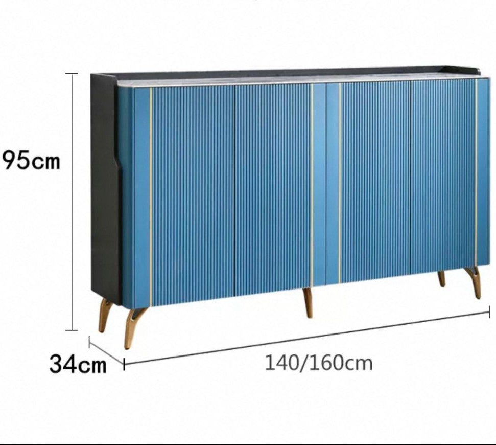 CALO Modern Sintered Stone Shoe Cabinet