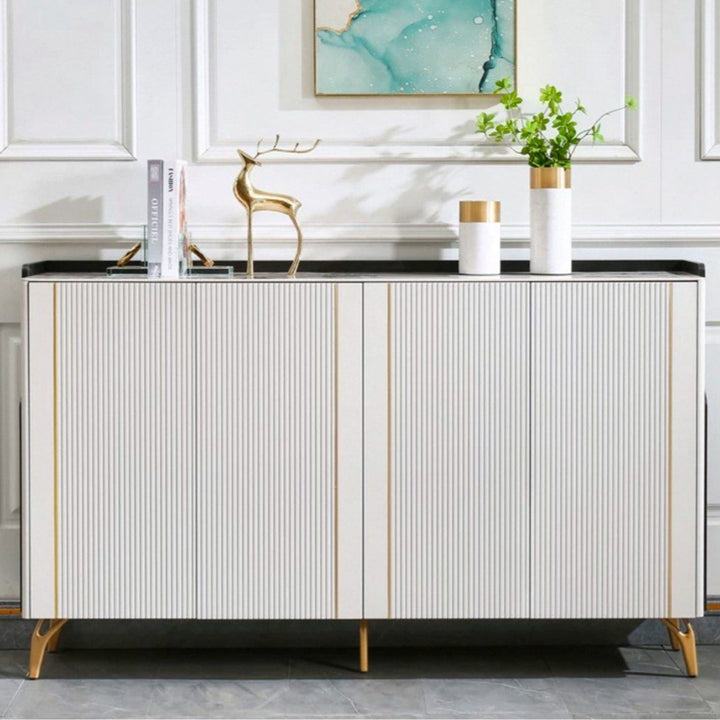 CALO Modern Sintered Stone Shoe Cabinet