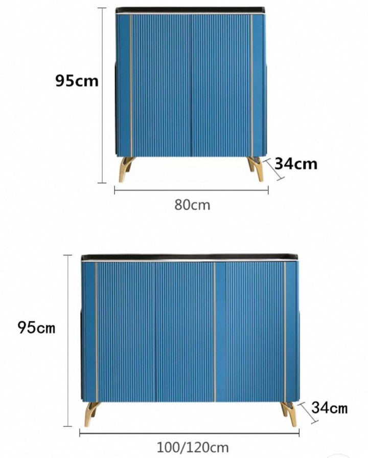 CALO Modern Sintered Stone Shoe Cabinet