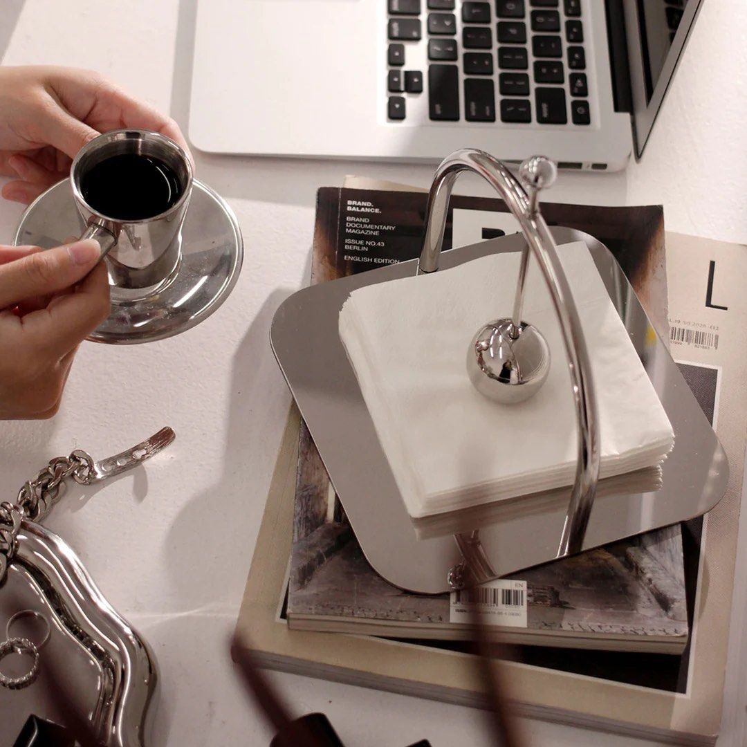 CAMPBELL Metal Napkin Holder