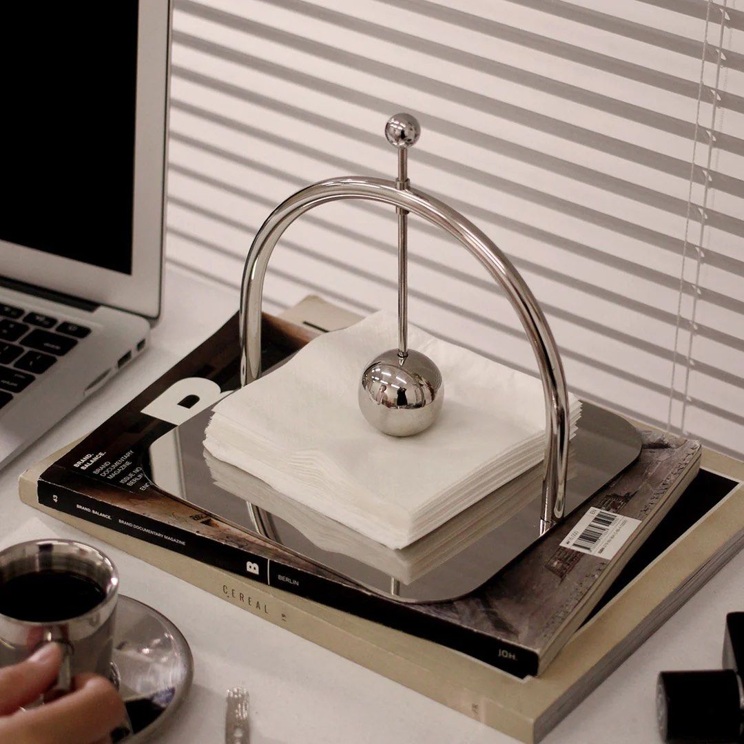 CAMPBELL Metal Napkin Holder