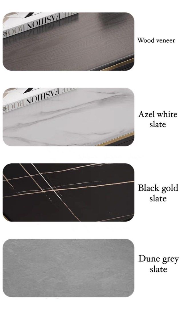 KILIAN Modern Slate Coffee Table