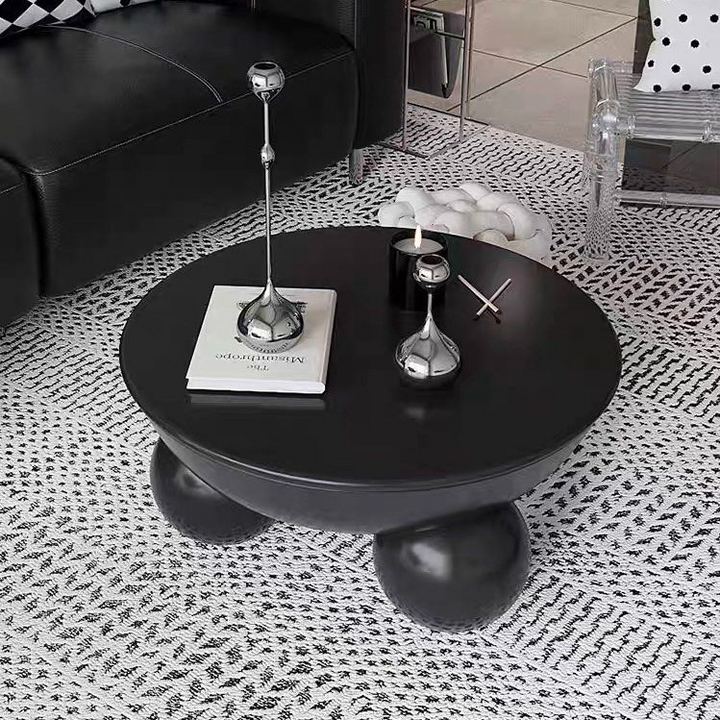 DESTIN Round Storage Coffee Table