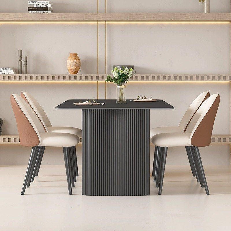 CARMONA Modern Sintered Stone Dining Table and Chair Set