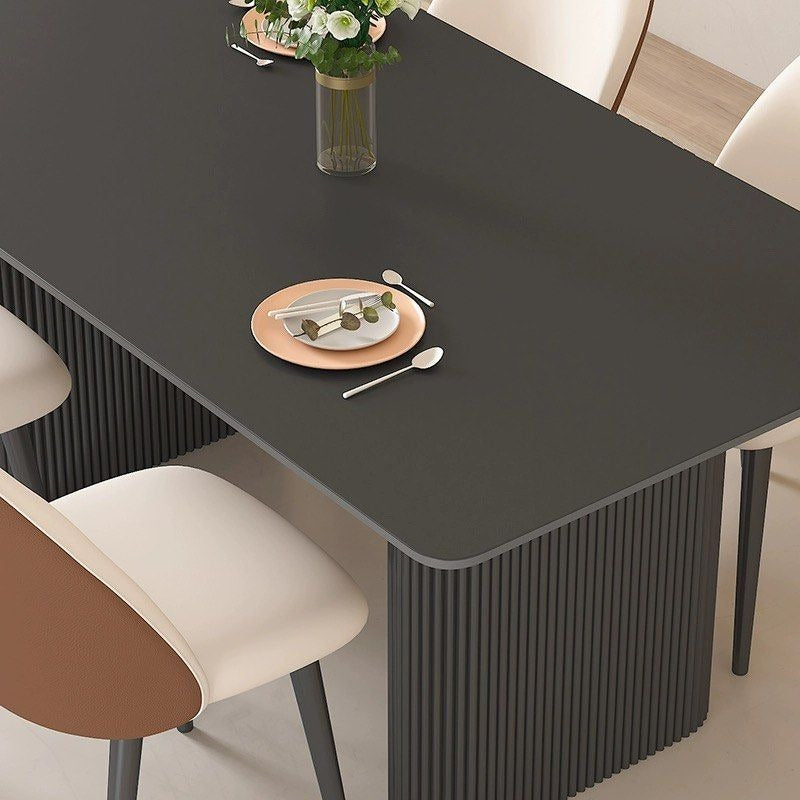 CARMONA Modern Sintered Stone Dining Table and Chair Set