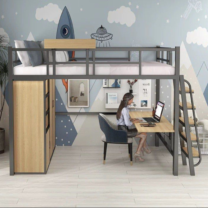 CAROEI Modern Loft Bedframe