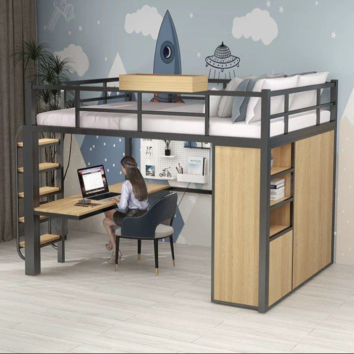 CAROEI Modern Loft Bedframe