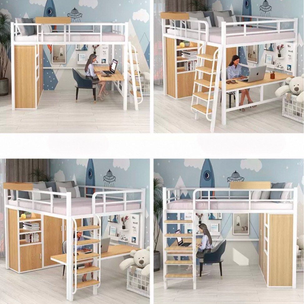 CAROEI Modern Loft Bedframe