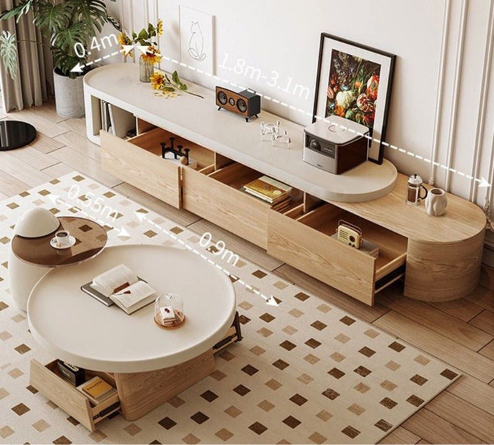 SHENRA Japandi TV Console