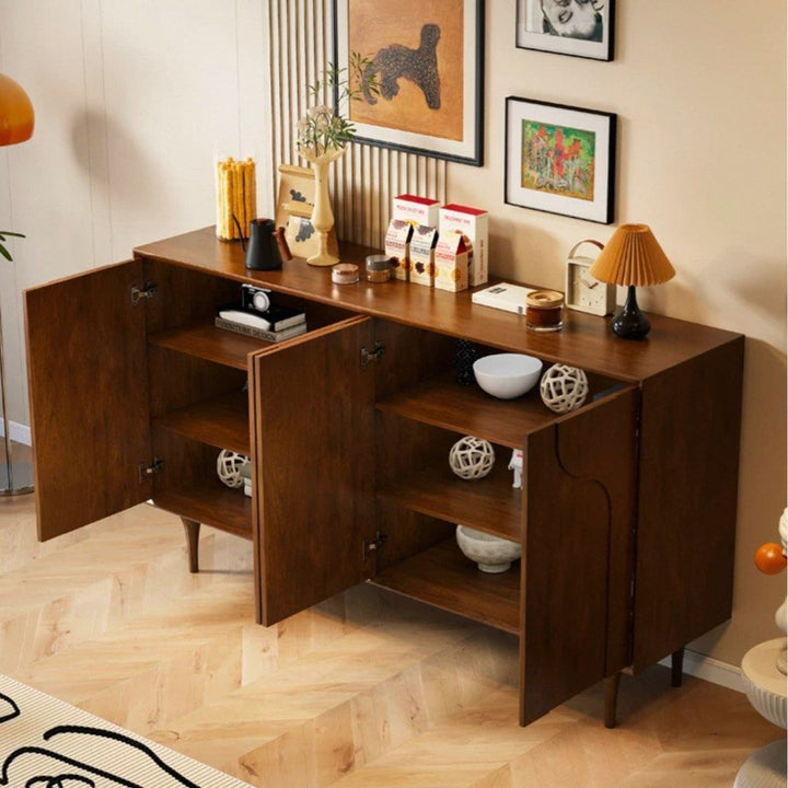 CARVI Modern Solid Wood Sideboard