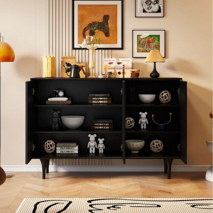 CARVI Modern Solid Wood Sideboard