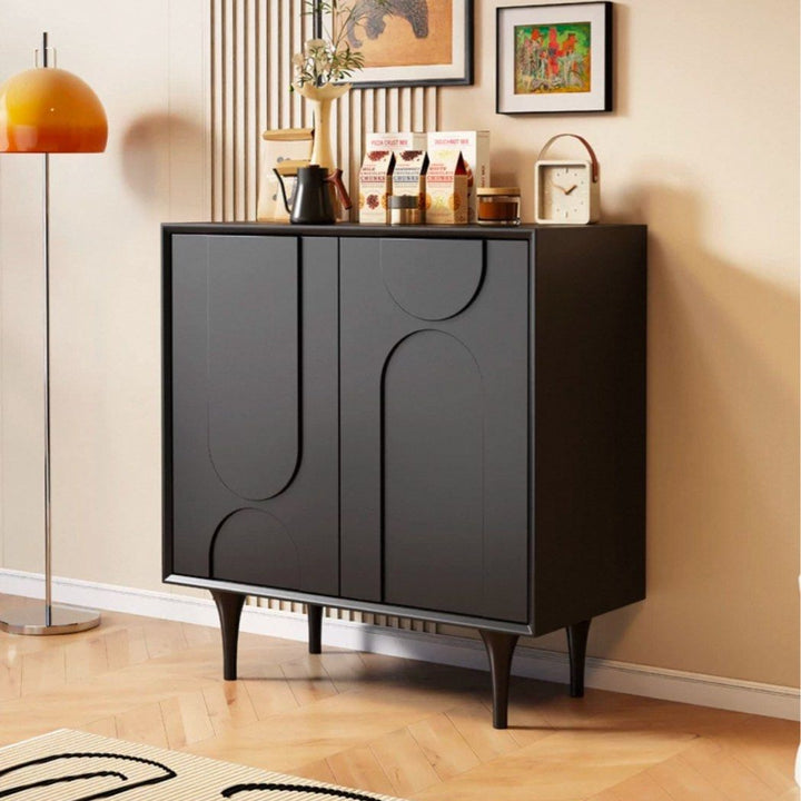 CARVI Modern Solid Wood Sideboard