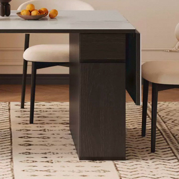 CASHEI Modern Extendable Sintered Stone Dining Table