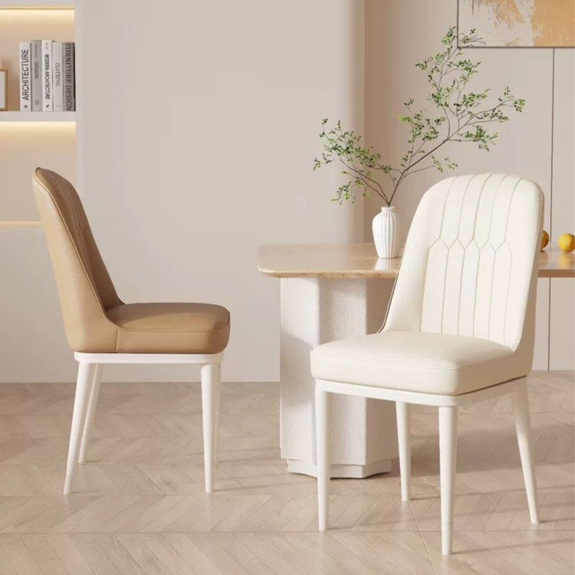 MODOK Modern Leather Dining Chair – Radical Homes