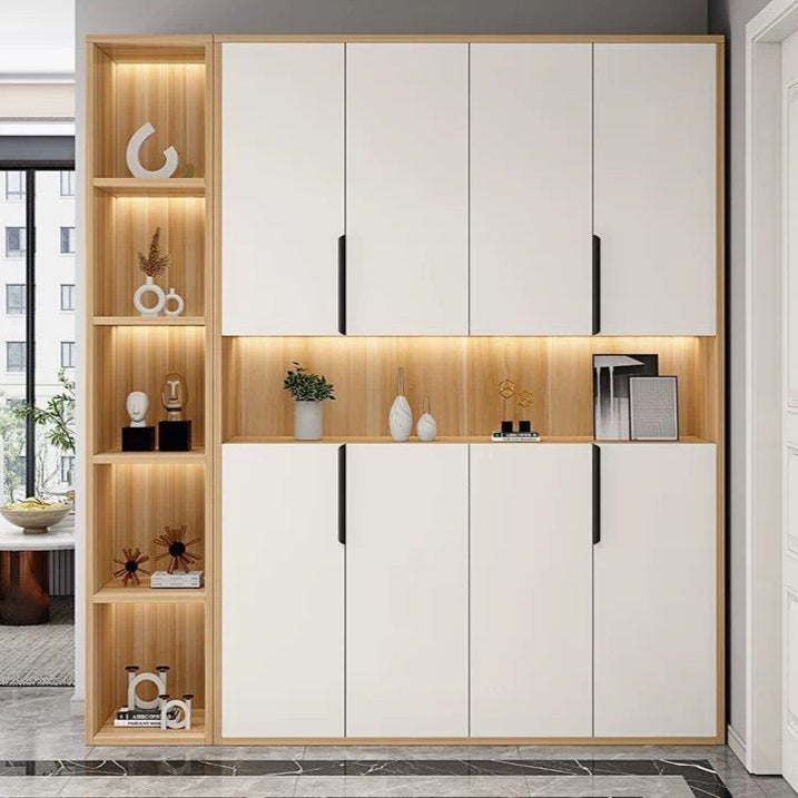 CASPER Modern Full Length Shoe Cabinet