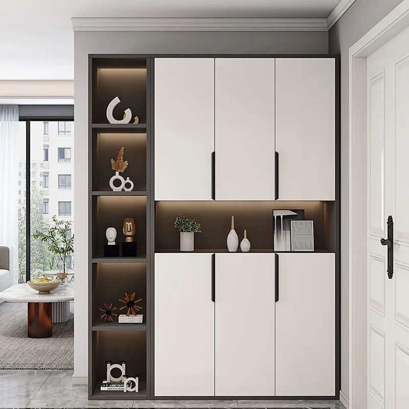 CASPER Modern Full Length Shoe Cabinet