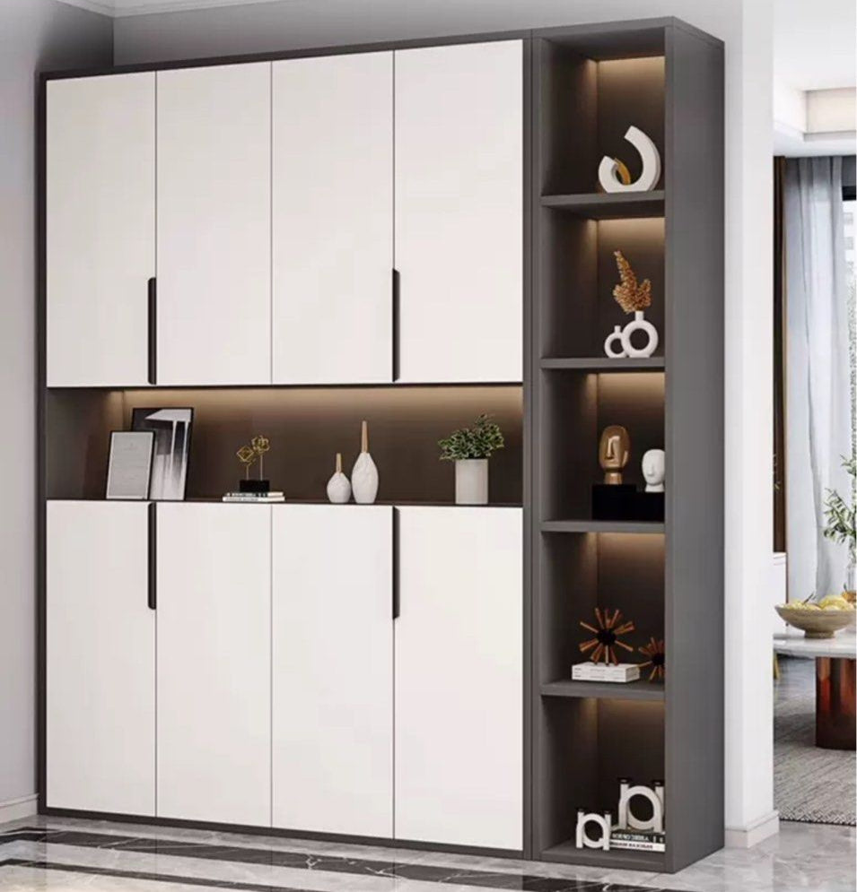 CASPER Modern Full Length Shoe Cabinet