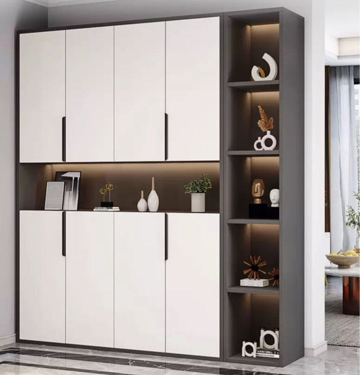 CASPER Modern Full Length Shoe Cabinet