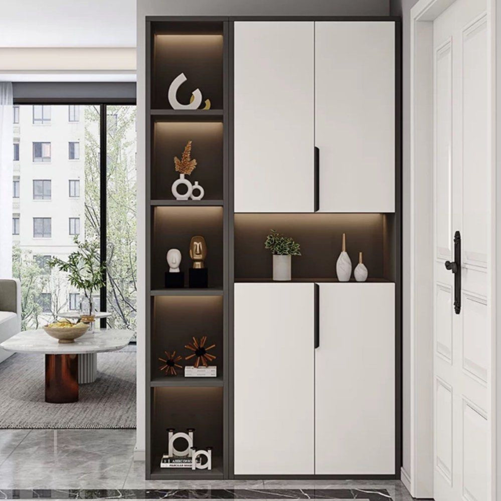 CASPER Modern Full Length Shoe Cabinet