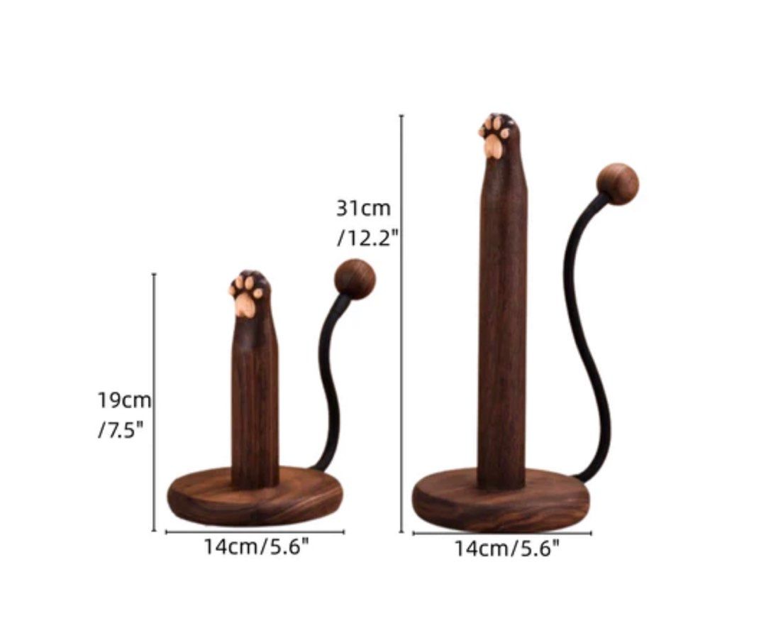 Cat Paw Paper Towel Holder
