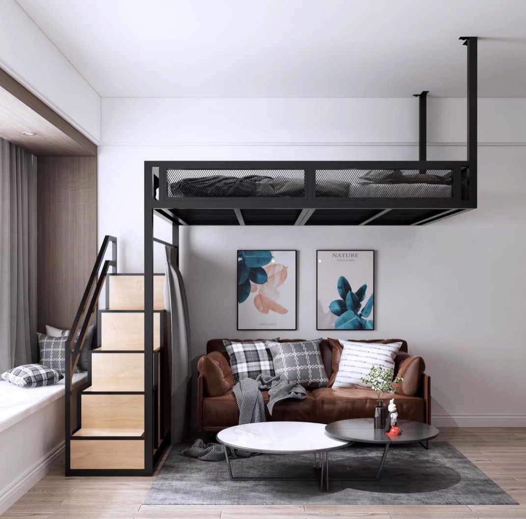 CATHAY Industrial Loft Bedframe