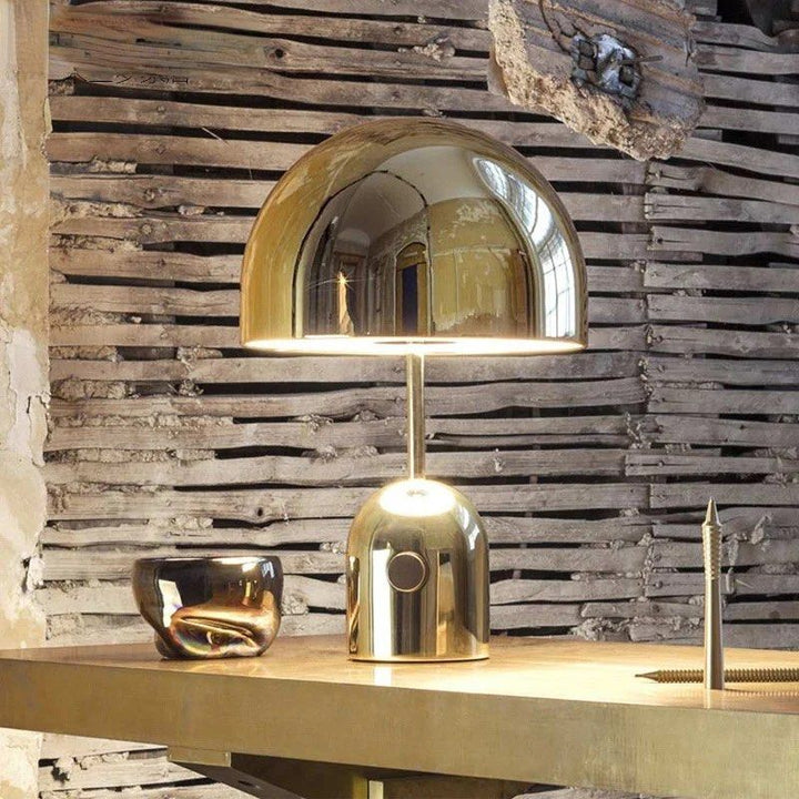 CAUTE Metal Mushroom Table Lamp