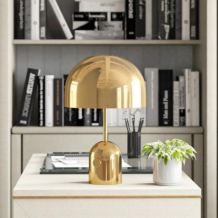 CAUTE Metal Mushroom Table Lamp