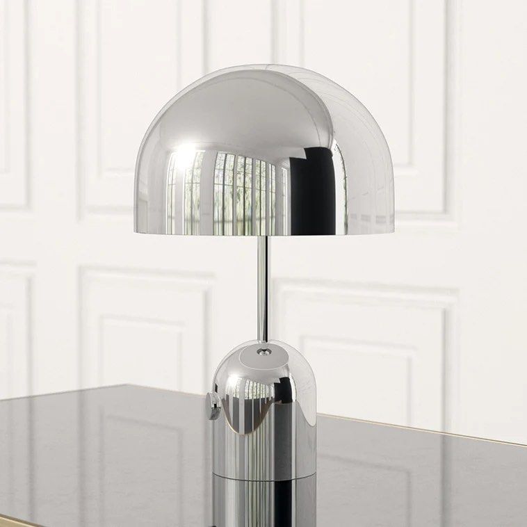 CAUTE Metal Mushroom Table Lamp