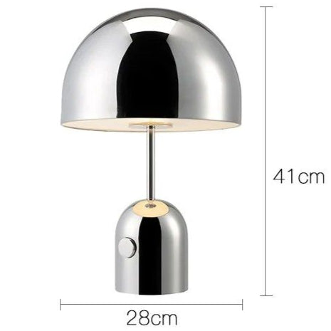 CAUTE Metal Mushroom Table Lamp