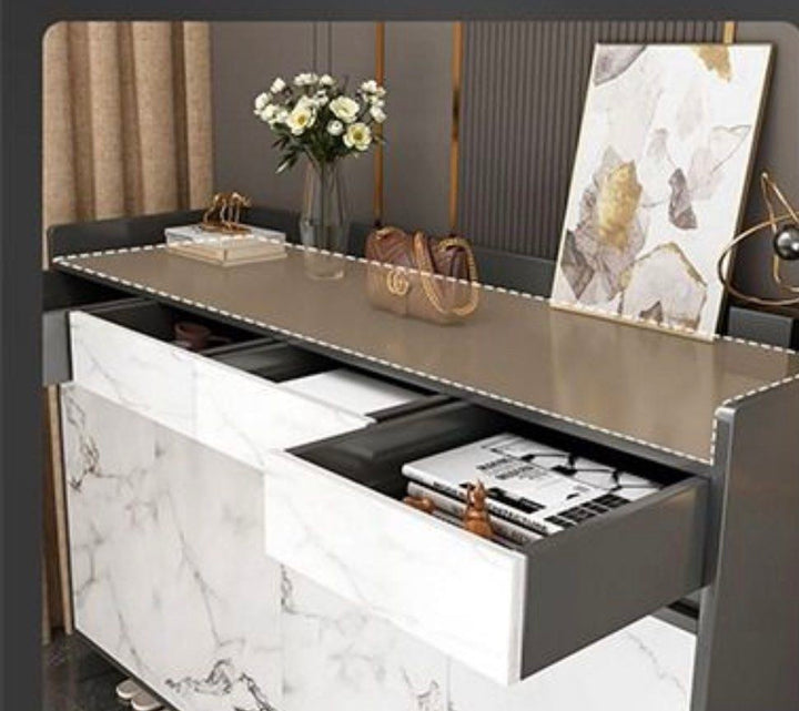 CAYENNE Modern Marble Shoe Cabinet