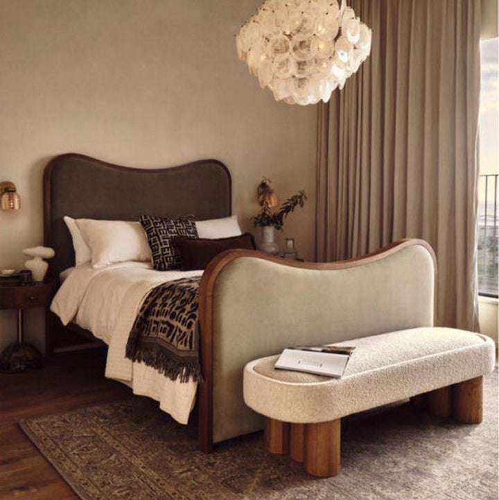 CELRA Modern Velvet Bedframe