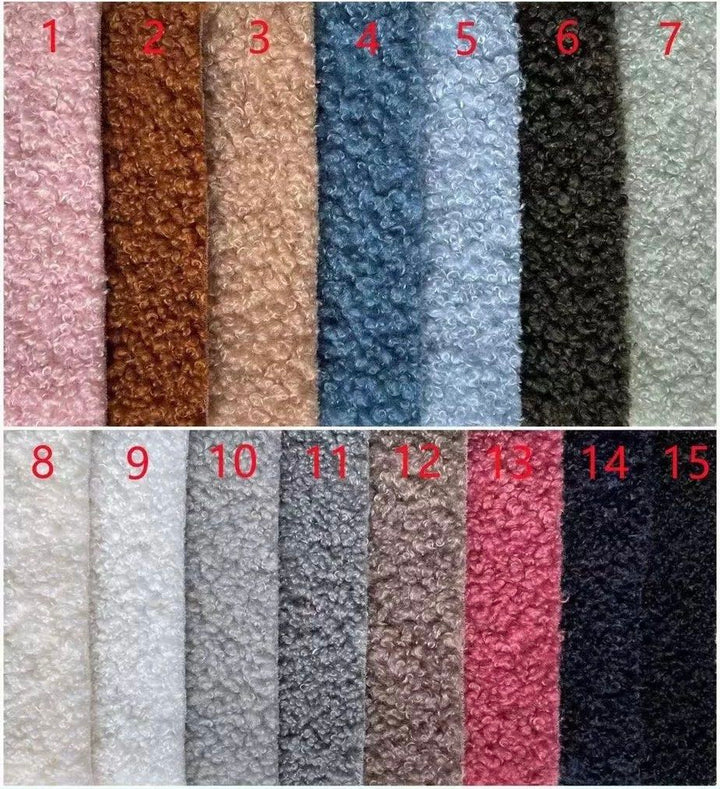 CHAPEL Modern Boucle LED Floating Bedframe