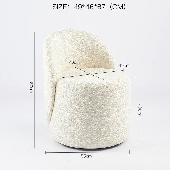 CHAREST Rotating Sofa Chair