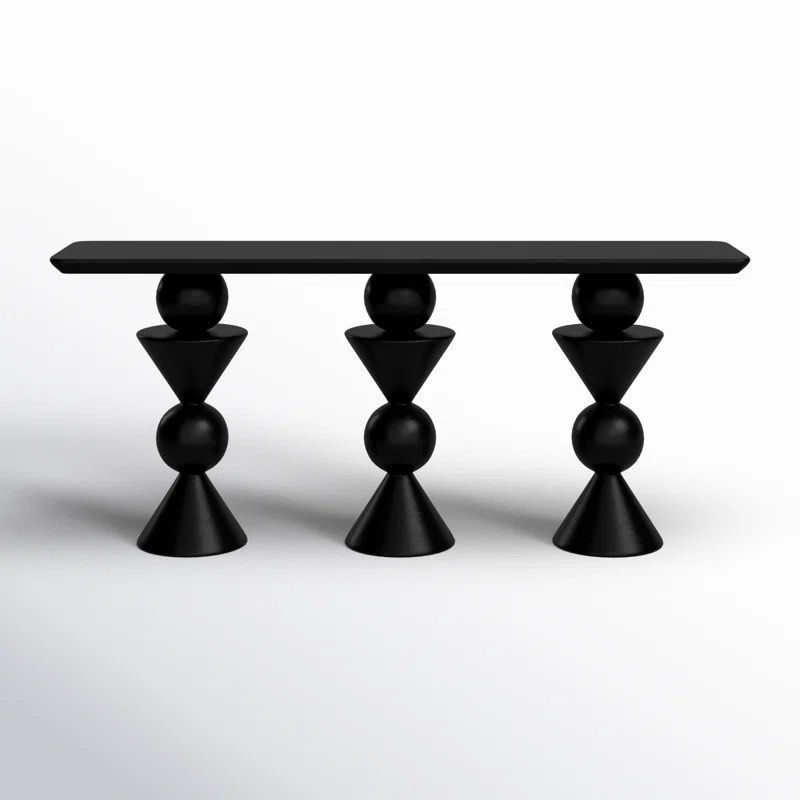 CHESS Modern Solid Wood Console Table