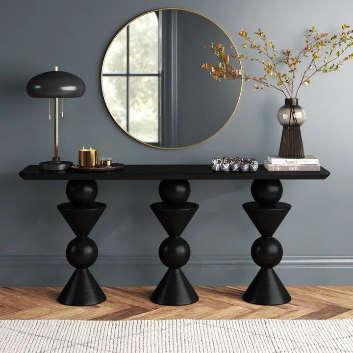CHESS Modern Solid Wood Console Table