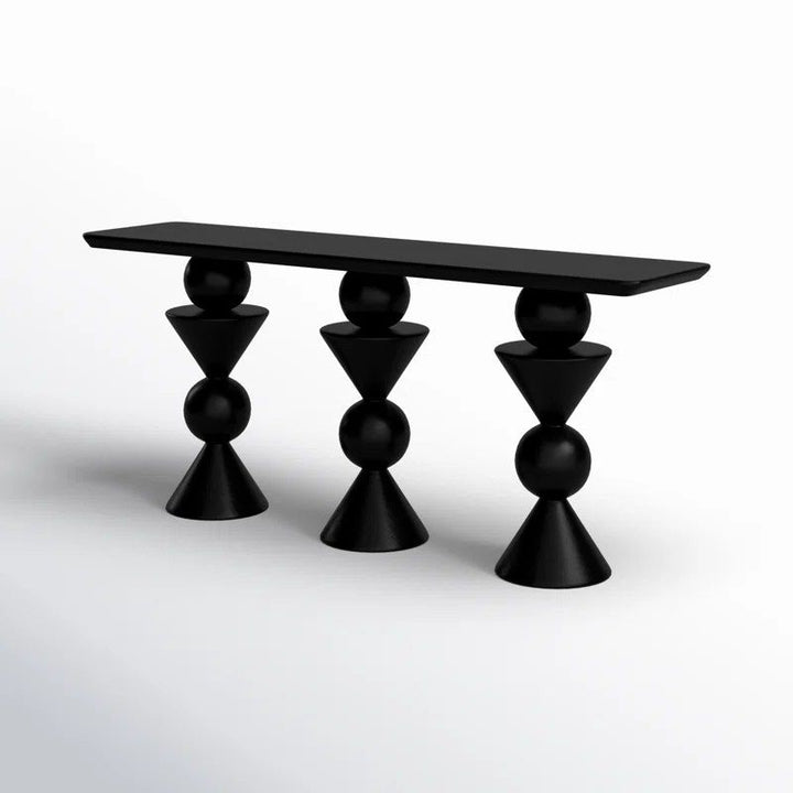 CHESS Modern Solid Wood Console Table